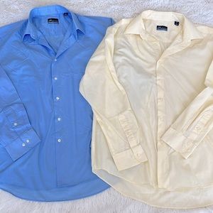 Bundle of 2 John Ashford men’s dress shirts